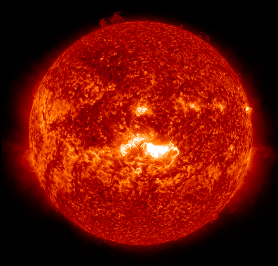SDO solar image. Image NASA/ESA