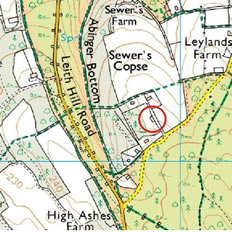 Map of Abinger Observatory Location