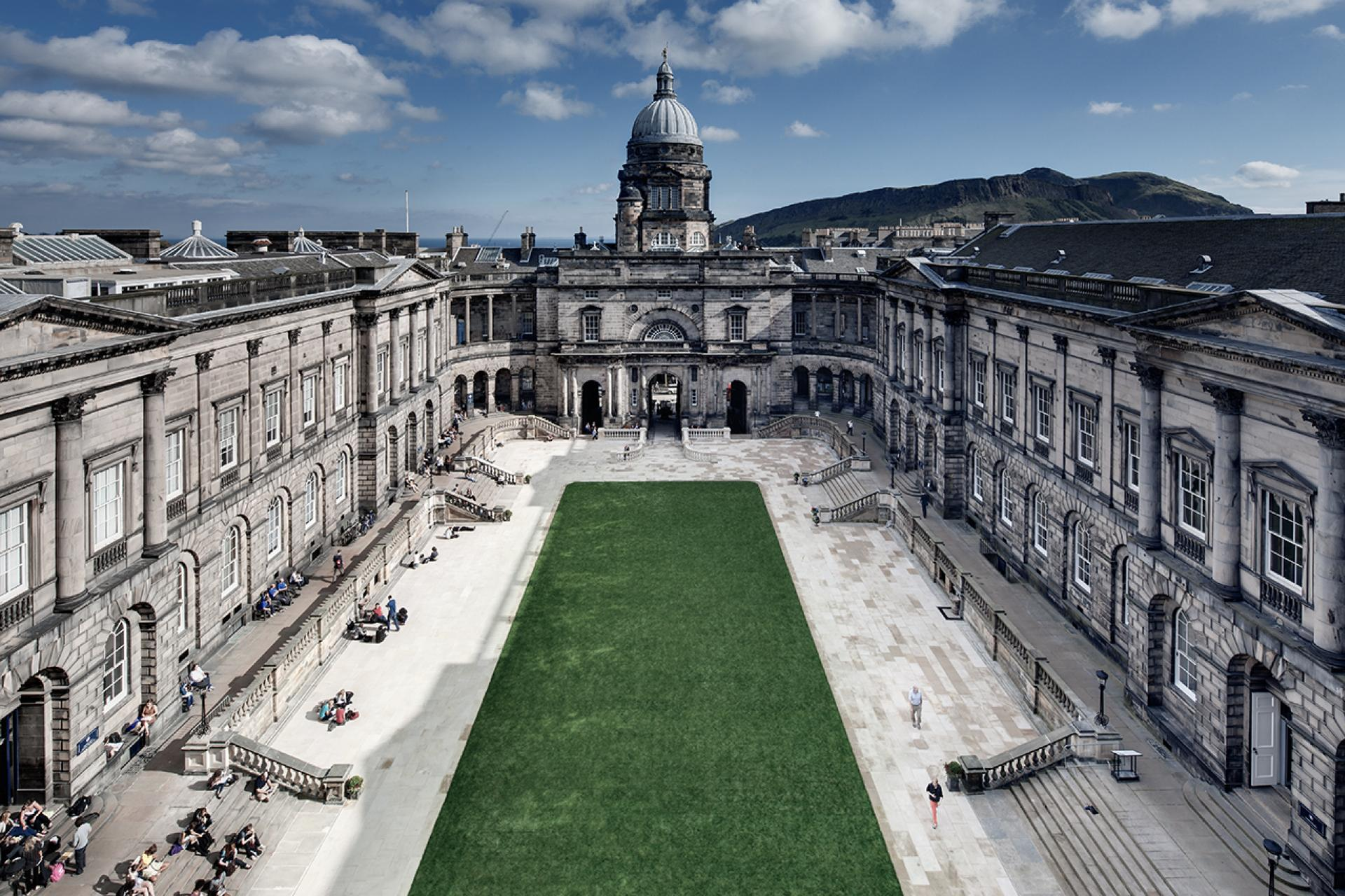 Old College quadrangle, University of Edinburgh